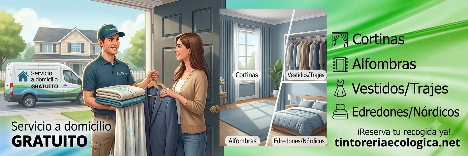 Servicio de tintoreria a domicilio